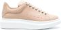 Alexander McQueen Oversized leather sneakers Neutrals - Thumbnail 1