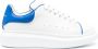 Alexander McQueen Oversized low-top leather sneakers White - Thumbnail 1