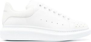 Alexander McQueen Oversized Sole perforated sneakers White