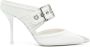 Alexander McQueen pointed-toe 100mm mules White - Thumbnail 1
