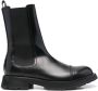 Alexander McQueen polished leather Chelsea boots Black - Thumbnail 1