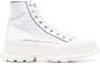 Alexander McQueen round toe boots White - Thumbnail 1