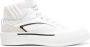 Alexander McQueen Seal-embroidered leather sneakers White - Thumbnail 1