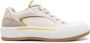 Alexander McQueen Seal-embroidered leather sneakers White - Thumbnail 1