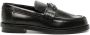Alexander McQueen Seal-plaque leather loafers Black - Thumbnail 1