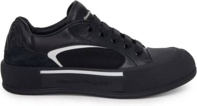 Alexander McQueen Skate Deck Plimsoll sneakers Black