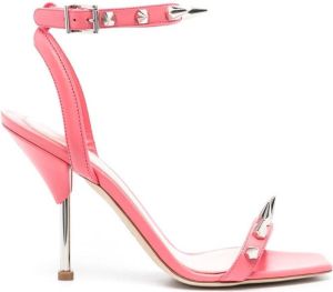 Alexander McQueen spike-stud stiletto sandals Pink