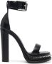 Alexander McQueen spiked-sole high-heel sandals Black - Thumbnail 1