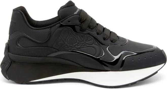 Alexander McQueen Sprint Runner leather low-top sneakers Black