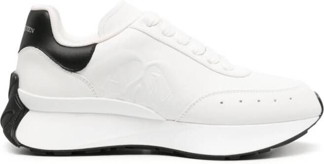 Alexander McQueen Sprint Runner leather sneakers White