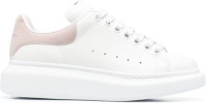 Alexander McQueen suede-panel sneakers White