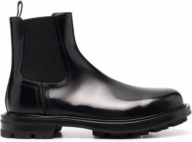 Alexander McQueen Tread Chelsea ankle boots Black