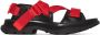 Alexander McQueen Tread logo-tape sandals Red - Thumbnail 1
