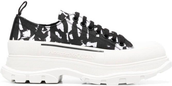 Alexander McQueen Tread Slick abstract-print sneakers White