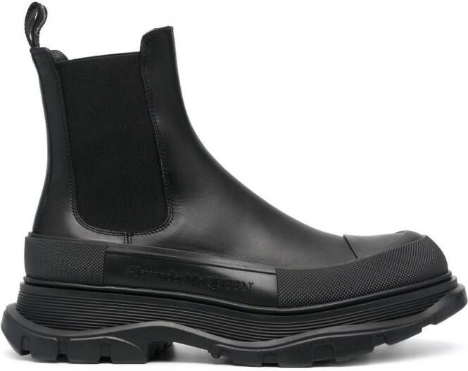 Alexander McQueen Tread Slick ankle boots Black