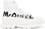 Alexander McQueen Tread Slick boots White - Thumbnail 1