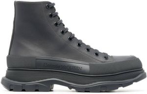 Alexander McQueen Tread Slick combat boots Grey