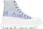 Alexander McQueen Tread Slick high-top sneakers Blue - Thumbnail 1