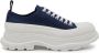 Alexander McQueen Tread Slick lace-up sneakers Blue - Thumbnail 1