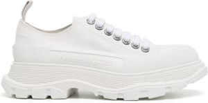 Alexander McQueen Tread Slick lace-up sneakers White