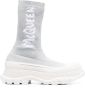 Alexander McQueen Tread Slick sock-style boots Grey - Thumbnail 1