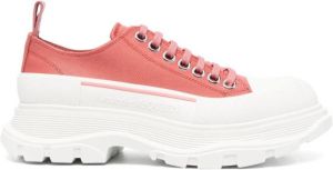 Alexander McQueen two-tone chunky sneakers Pink