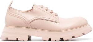 Alexander McQueen Wander lace-up shoes Pink