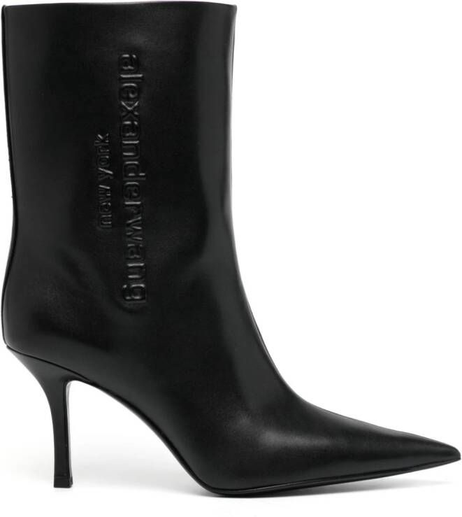 Alexander Wang Delphine 85mm ankle boots Black