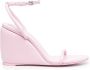Alexander Wang ankle-strap wedge-heel 50mm sandals Pink - Thumbnail 1