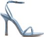 Alexander Wang cross-strap 110mm sandals Blue - Thumbnail 1