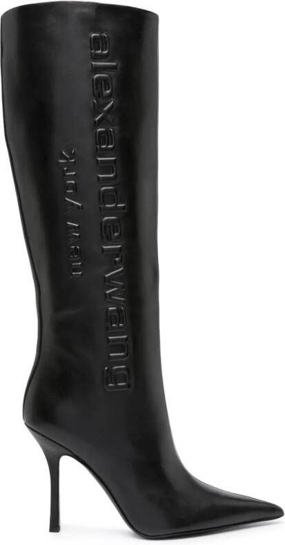 Alexander Wang Delphine 100 knee-high boots Black