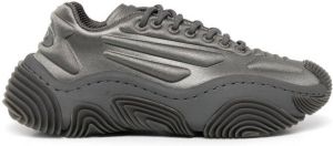Alexander Wang Vortex metallic low-top sneakers Grey