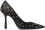 Alexander Wang monogram-embellished pumps Black - Thumbnail 1