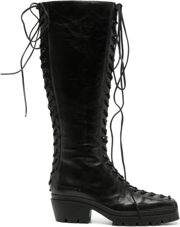 Alexander Wang Terrain knee-high boots Black
