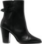 Alexandre Birman 95mm pointed-toe leather ankle boots Black - Thumbnail 1