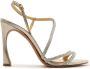 Alexandre Birman Alana Zircone high-heel sandals Gold - Thumbnail 1