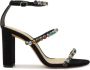 Alexandre Birman Alexa Crystal 90mm sandals Black - Thumbnail 1