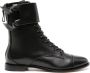 Alexandre Birman almond-toe leather boots Black - Thumbnail 1