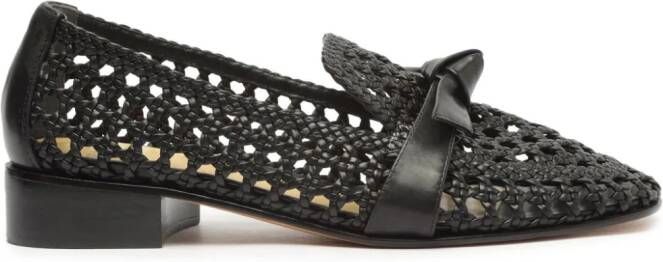 Alexandre Birman Clarita 30mm leather loafers Black