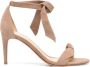 Alexandre Birman Clarita 80mm suede sandals Brown - Thumbnail 1