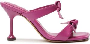 Alexandre Birman Clarita 85mm leather sandals Pink