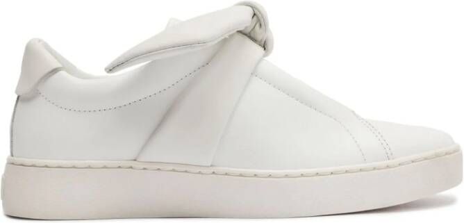 Alexandre Birman Clarita asymmetric slip-on sneakers White