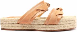 Alexandre Birman Clarita espadrille sandals Brown