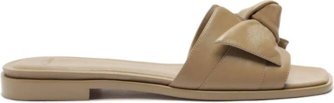 Alexandre Birman Maxi Clarita knot-detail sandals Neutrals