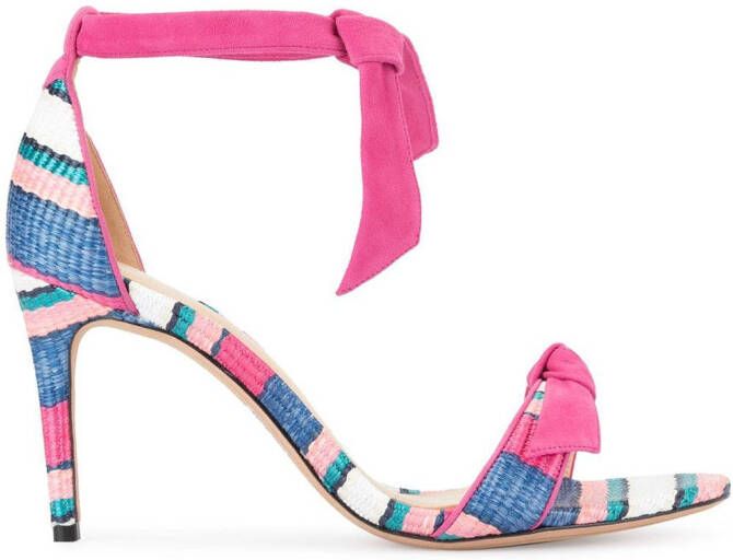 Alexandre Birman striped sole sandals Pink