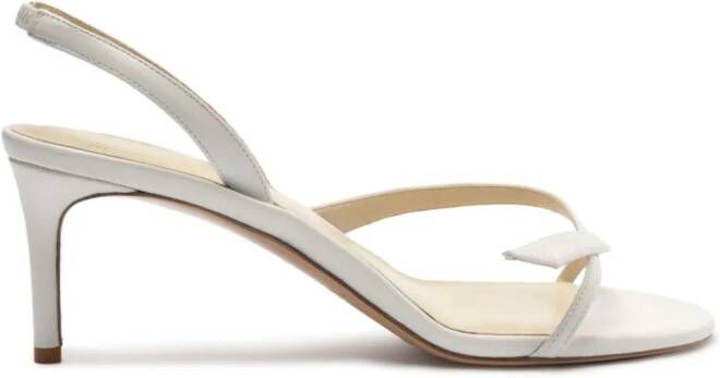 Alexandre Birman Tita 60mm slingback sandals White