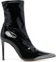 Alexandre Vauthier 105mm crystal-embellished patent-leather boots Black - Thumbnail 1
