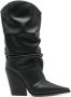 Alexandre Vauthier 105mm mid-calf boots Black - Thumbnail 1