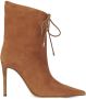 Alexandre Vauthier 105mm pointed-toe suede boots Neutrals - Thumbnail 1