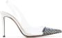 Alexandre Vauthier Amber Ghost 100mm crystal-embellished stiletto pumps White - Thumbnail 1
